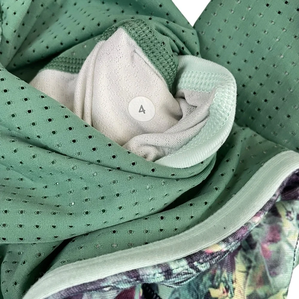 lululemon Find Your‎ Bliss Reversible Jacket Vintage Green Iridescent